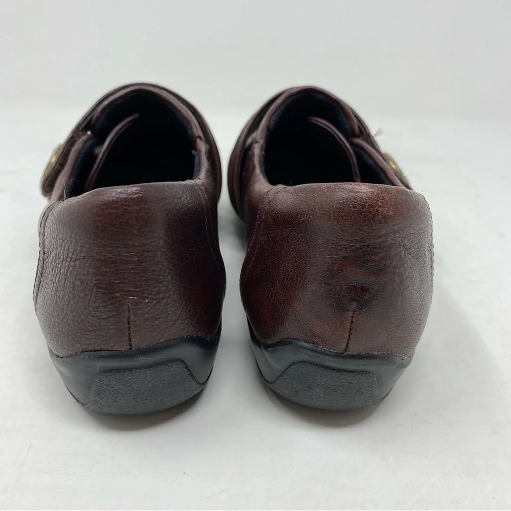 CLARKS Kessa Alcove Leather Loafer Burgundy